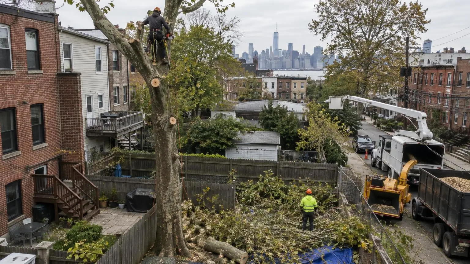 Tree Removal in Jersey City, NJ